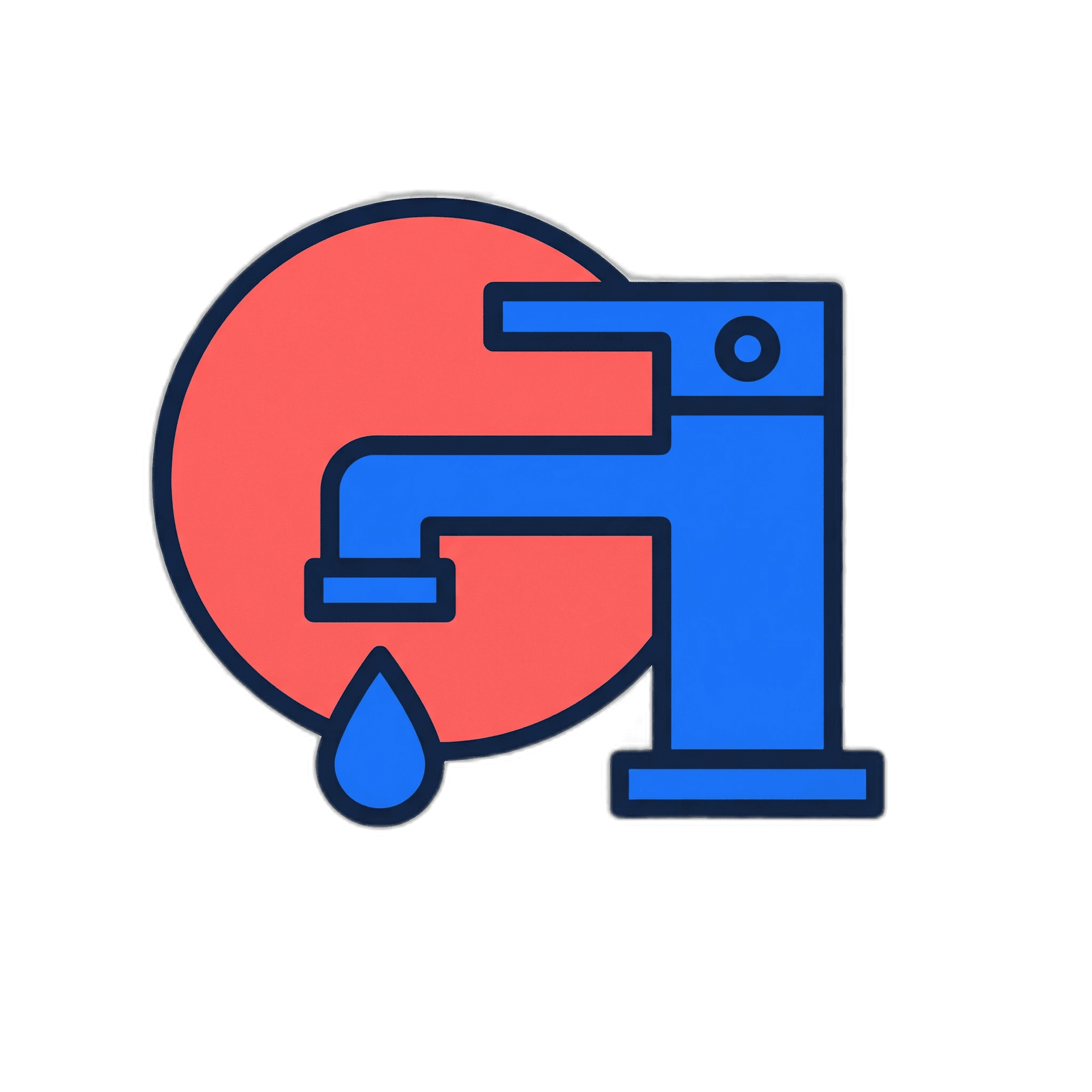 Icon representing Taps & Showers plumbing service