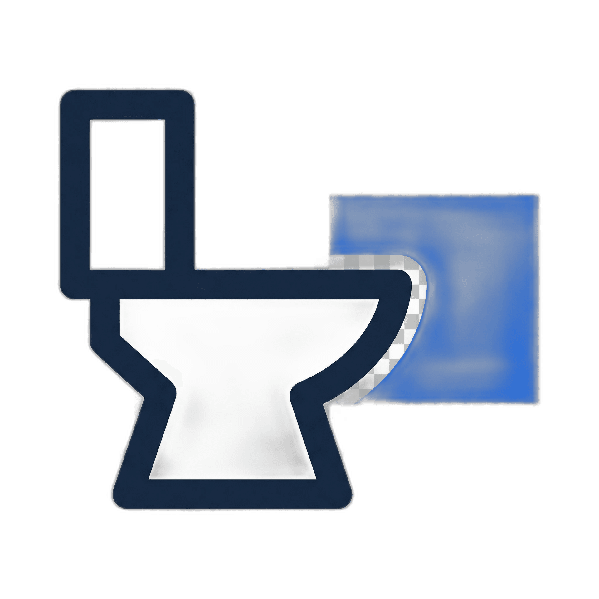 Icon representing Toilets plumbing service